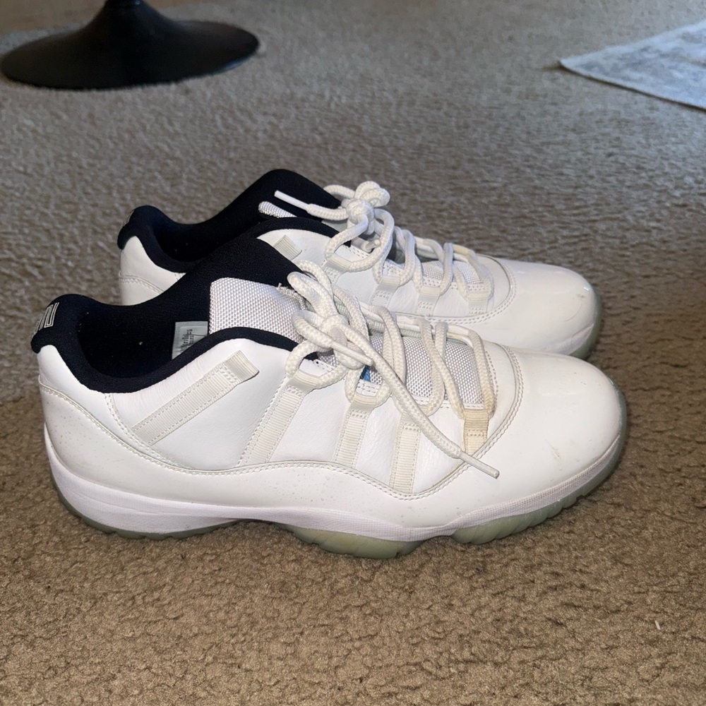 Jordan White and Black Sneakers